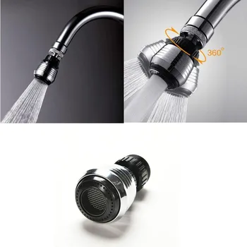 

High Quality 360 Degree Diffuser Nozzle Filter Mesh Adapter Water Bubbler Swivel Head Saving Tap Faucet Aerator Connector