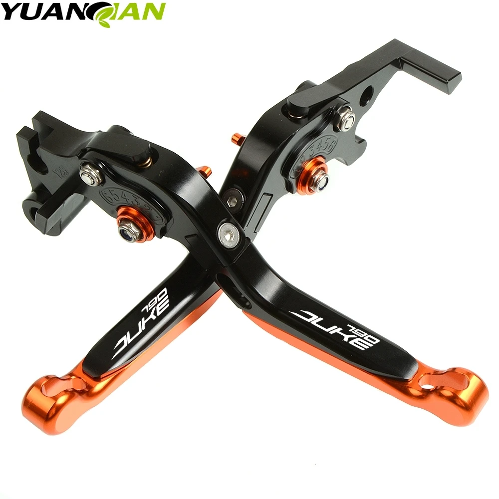 Для KTM 790 DUKE UP аксессуары для мотоциклов CNC Алюминиевые Регулируемые складные выдвижной 790 Duke тормозные рычаги сцепления