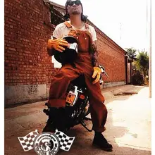 Новинка мужская одежда винтажные подтяжки для байкеров комбинезоны комбинезон подтяжки цельные брюки комбинезоны костюмы