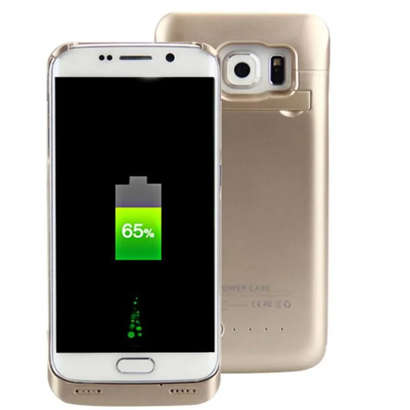 Для samsung Galaxy S6 край Батарея случае GagaKing 4200 мАч внешний Зарядное устройство чехол