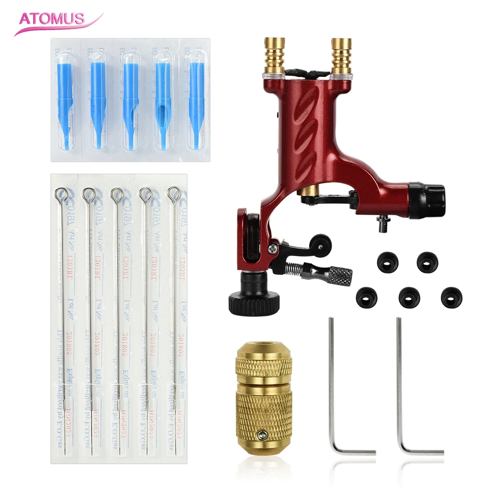 

Kit De Tatouage Equipamento Tattoo Permanent Makeup Set Machine Rotary Bobinas Tatuagem Professional Pen Tattooo Maquina Tatuaje