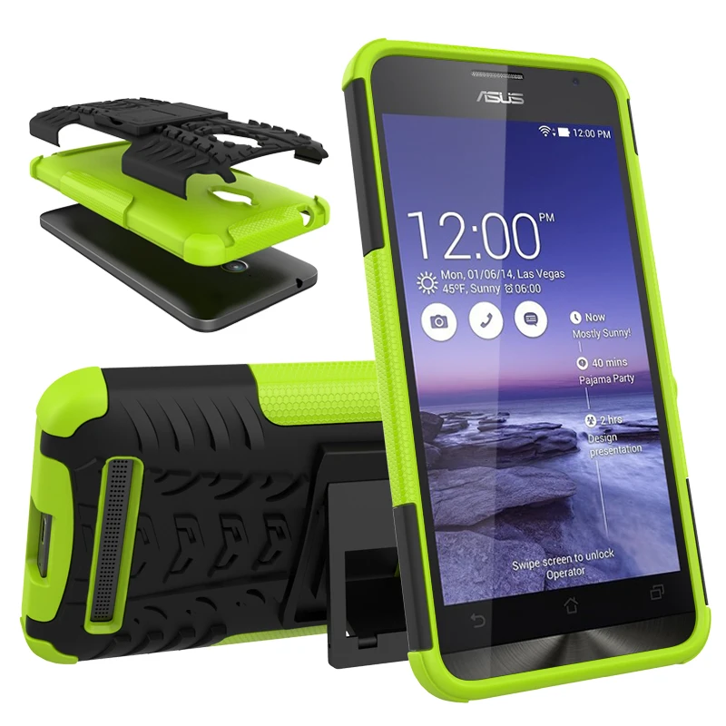 

ZC500TG Kickstand Case For ASUS ZenFone GO ZC500TG Coque ASUS ZC500TG Rugged Hybrid Armor Case For 5" ASUS Go ZC500tg Phone Case