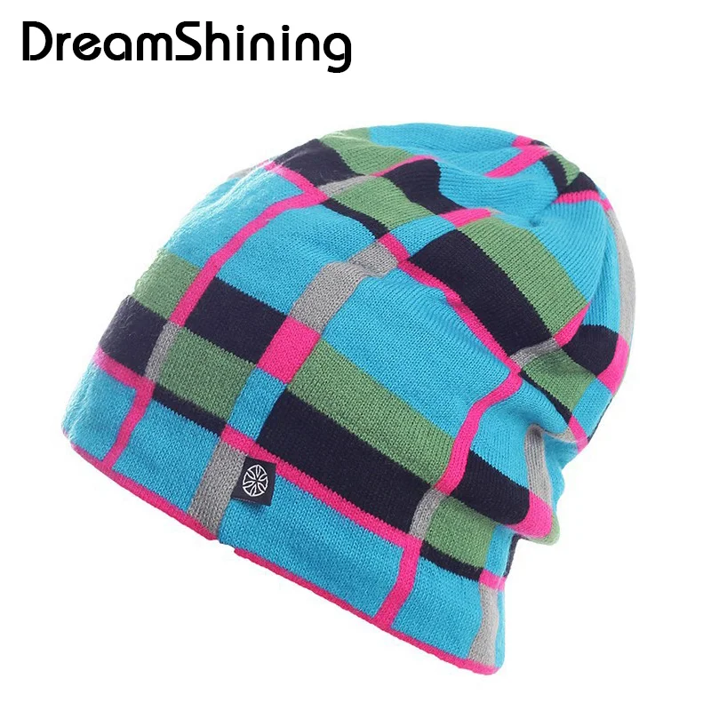 DreamShining Winter Ski Hat High Quality Snowboard Skating Unisex Caps