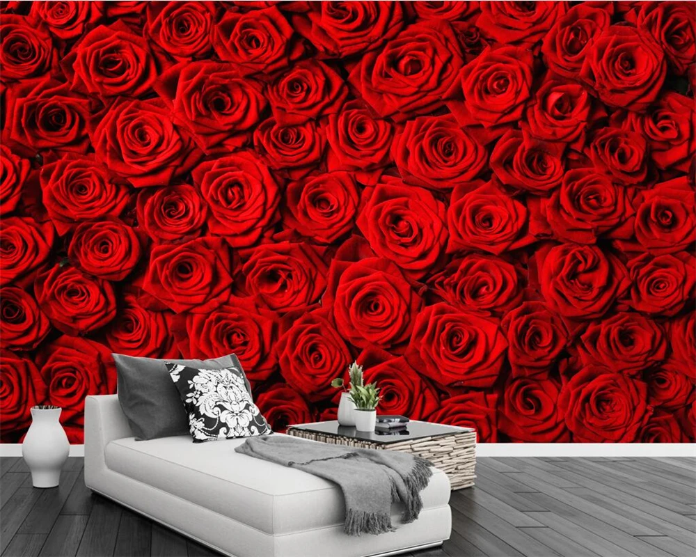 Red Rose Wallpaper For Walls