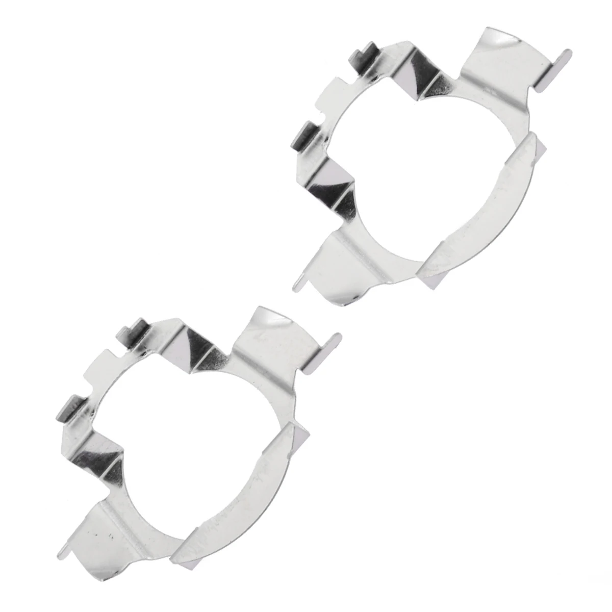 2pcs H7 LED 8mm Headlight Bulb Holder Adapter Universal For BMW Audi Benz Vauxhall Nissan Accessories
