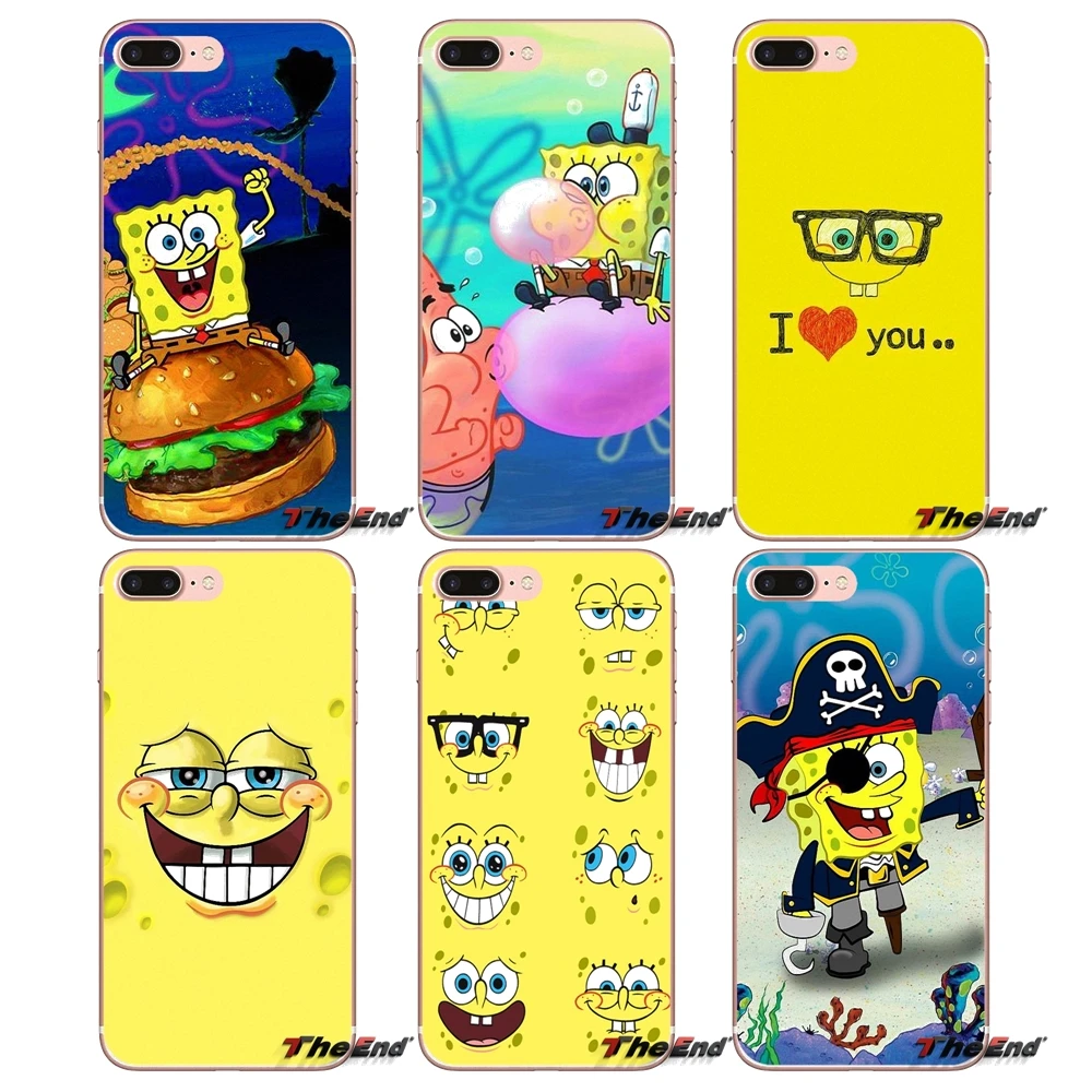 

For Samsung Galaxy J1 J2 J3 J5 J7 A3 A5 A7 2015 2016 2017 J530 J730 Fundas Coque SpongeBob Patrick Star Game Together Case
