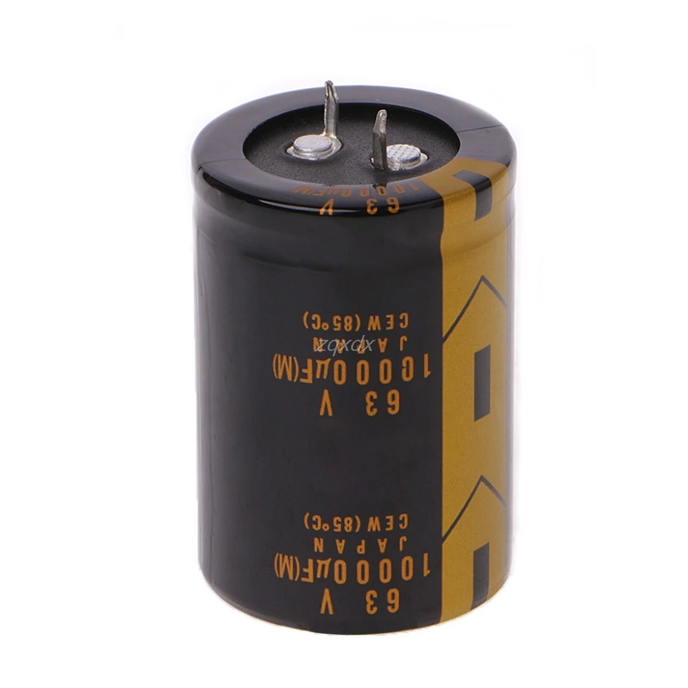 

1 Pc Audio Electrolytic Capacitor 10000uF 63V 36x52mm JAN10 Drop ship