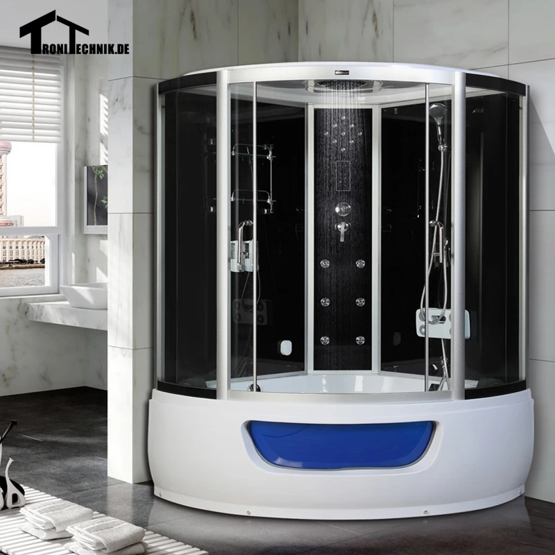 Free shipping 1350mm Whirlpool Steam Shower massage Bath Corner Cabin Free shipping 1350mm Whirlpool Steam Shower massage Bath Corner Cabin