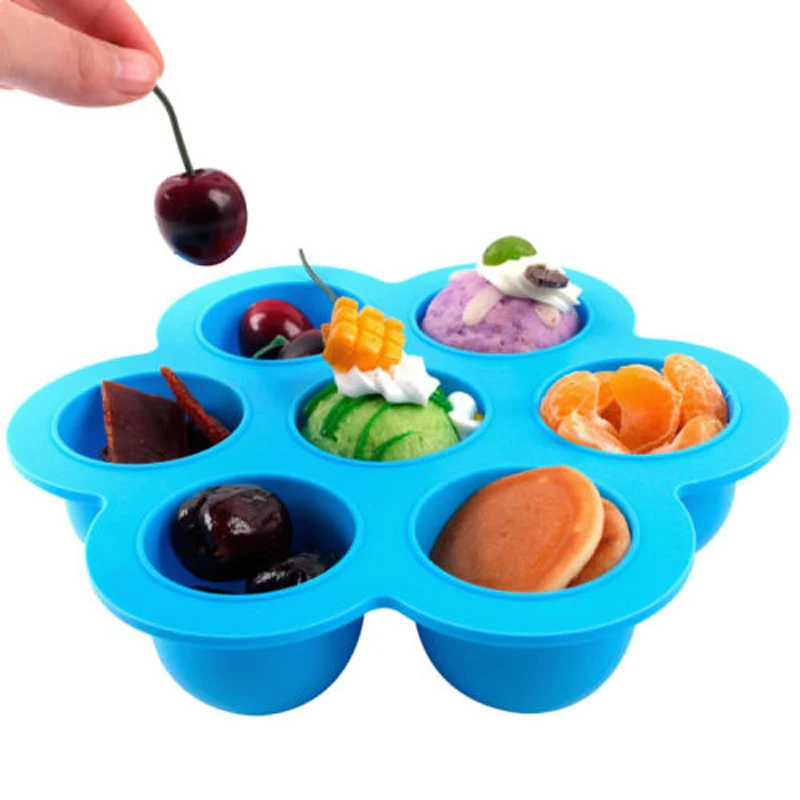 Silicone Egg Bites Molds for Instant Pot Accessories - Fits Instant Pot 5,6,8 qt Pressure Cooker Ice Cube Tray with Lid