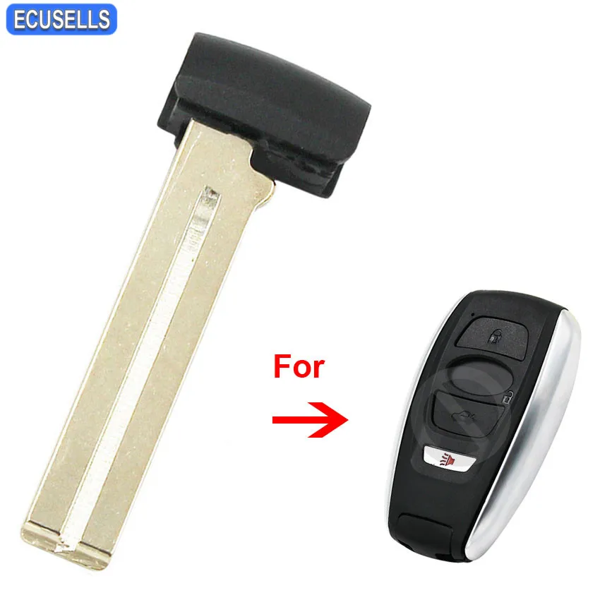 Вставить ключ Малый Аварийный ключ Smart Remote Key неразрезанный ключ Лезвия для Subaru BRZ, WRX или WRX STi, outback Limited, наследие