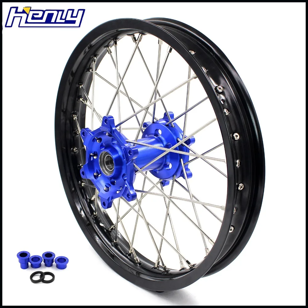 2,15*19 спицами сзади MX обода колеса для YAMAHA YZ125 YZ250 1999- YZ250F 2001- YZ450F 2003 ЧПУ