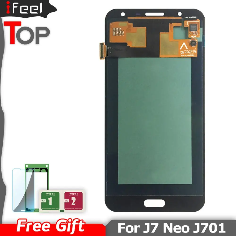 Скидка 5,5 для SAMSUNG Galaxy J7 Neo J701F J701M J701MT j701 ЖК дисплей + сенсорный экран в сборе Замена