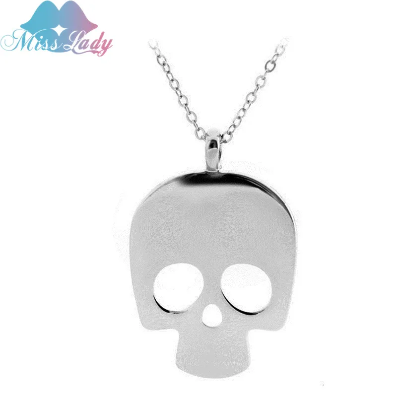Ожерелье Miss Lady MLY4271 Мужская подвеска в виде черепа розовое золото|fashion necklace|necklace