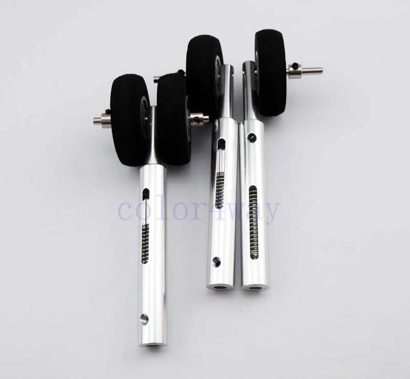 Fixed wing aircraft balsa wood model fitting landing gear