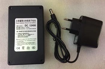

MasterFire High Quality Super Rechargeable Portable Lithium-ion Battery DC 12V 4000mAh Batteries DC 12400 With Plug