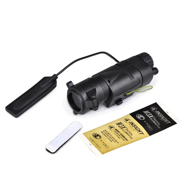 

Tactical L-3 Warrior Systems M3X IR Light Filter Illuminator Long Version Tactical Flashlight Military Hunting Lamp With Laser