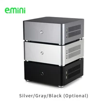 New Realan H80S Mini ITX computer case Aluminum PC case Chassis With Dual USB3.0 New Realan H80S Mini ITX computer case Aluminum PC case Chassis With Dual USB3.0
