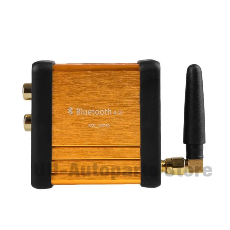 Mini Bluetooth 4.2 Audio Receiver Stereo Hi-Fi Box Adapter APTX 3.5mm/RCA Output Digital Amplifier Board