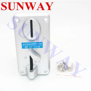 

JY-100F Arcade Game machine Front Insertion Comparable Coin Acceptor/Selector with Metal front panel CPU Coin Acceptor Coin Mech