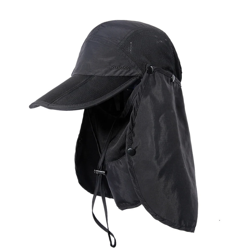 

Outdoor quick-drying caps for men and women spring and summer outdoor sun hat fisherman riding hat fishing visor mask