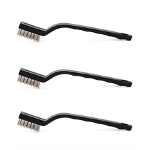 3 шт мини удаления ржавчины промышленный провод щетка для чистки царапин из нержавеющей стали каменная щётка для чистки