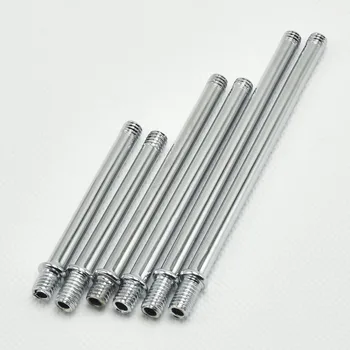

M6 Connecting Screw Male Thread Tooth Tube 6mm Double Head Lamp Pipe Zinc Alloy Plating DIY Lighting 6mm Lamps Bases Tubes 12PCS