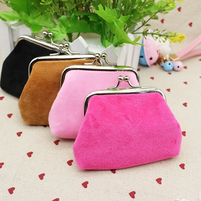 Womens Corduroy Small Wallet Holder Coin Purse Clutch Handbag Bag Mini Pouch Corduroy Hasp Sold Hot