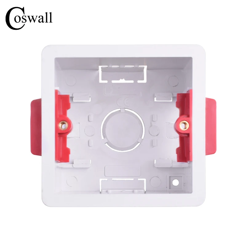Coswall 1 Gang сухой подкладка коробка для гипсокартона/гипсокартон/Plasterboad 47 мм Глубина