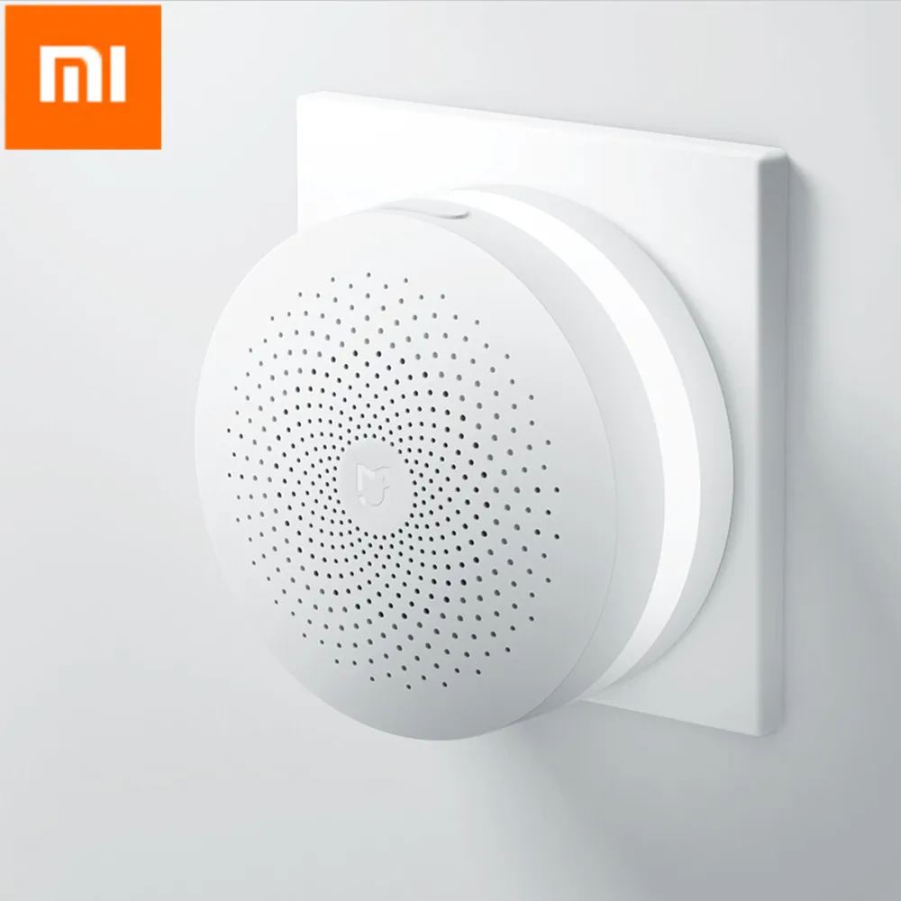 Xiaomi умный дом Многофункциональный шлюз сигнализация центр управления онлайн радио ночной Светильник Bell