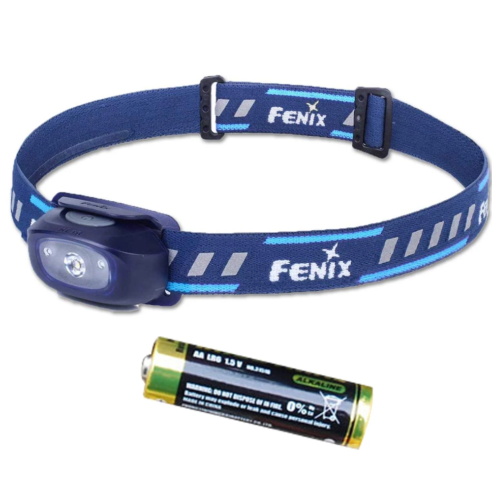 

Fenix HL16 70 Lumen LED Headlamp for camping/hiking kids/children with 1 x AA battery