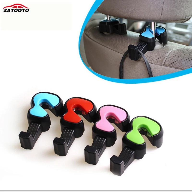 Car Headrest Hook Car Hanger Hooks Storage Cute Violin Auto Fastener