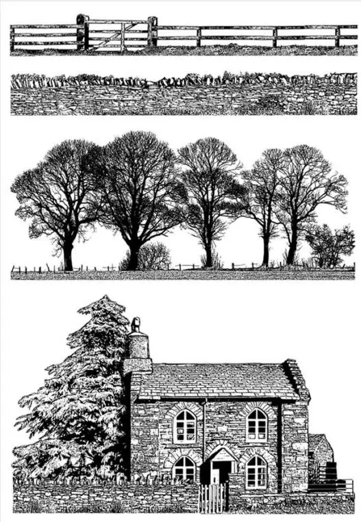 

Tree house Clear Stamp/Seal for DIY scrapbooking/photo album Decorative clear stamp sheets A1906