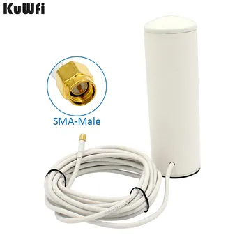 

3G 4G Lte Booster Antenna Indoor Outdoor Antenna With 5m Cable For Signal Booster With SMA Male Connector