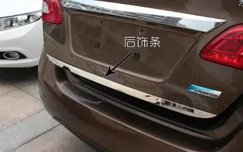 

Higher star stainless steel rear trunk decoration trim,rear tail gate trim for Nissan SYLPHY,Sentra 2012- 2016