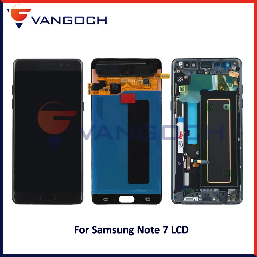 

Original lcd For Samsung Note 7 Lcd Display Touch Screen Digitizer Assembly For Samsung Note7 SM-N9300 free shipping