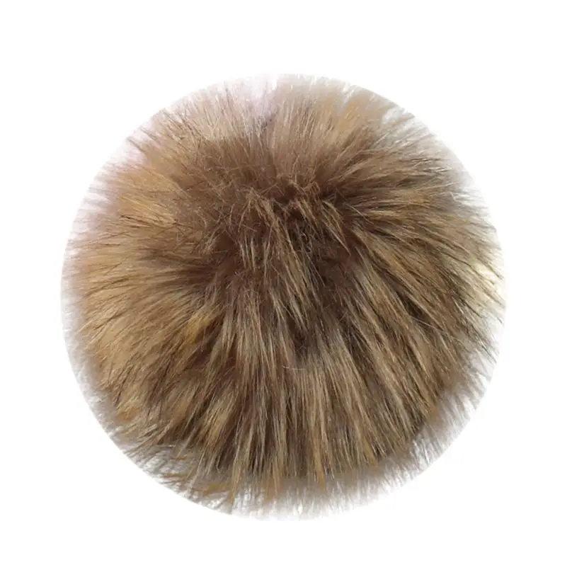 

Mooistar #3066D DIY Faux Fox Fur Fluffy Pompom Ball for Knitting Hat Hats