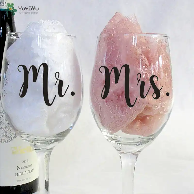 Stemless Wine Glass Decal Size Chart