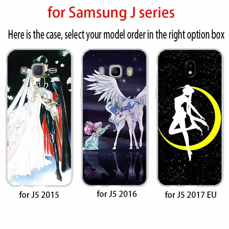 Cajas milk de чехол с принтом &quotСейлор Мун&quot для Samsung J8 J4 J6 Plus 2018 J5 J3 J7 2017 EU 2016 Prime