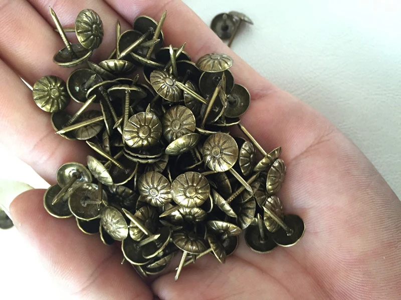(500PCS/pack) 11MM *17MM Antique Brass Tacks Iron Nails Upholstery