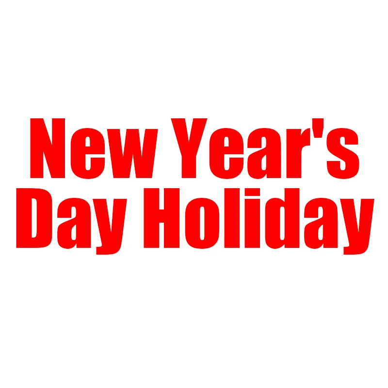 

New Year's Day Holiday in China