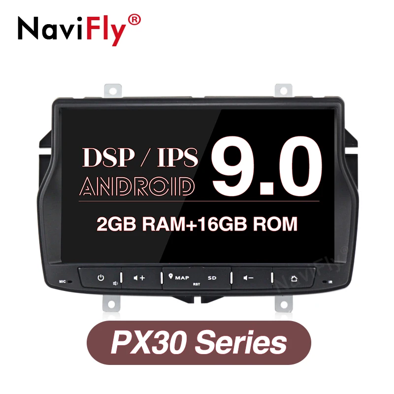 Navifly android 9 0 автомобильный dvd мультимедийный плеер радио аудио для Lada Vesta 2015 2018 с GPS