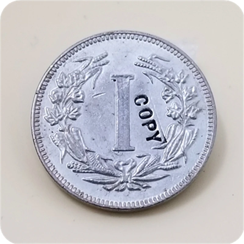 Копия копии 1881 Liberty никель узоры Монета КОПИЯ