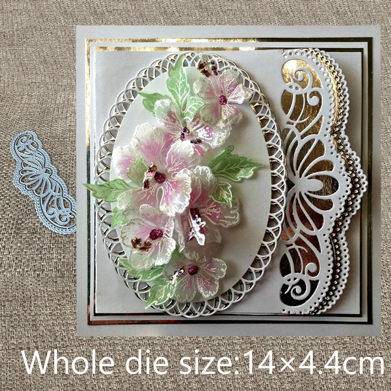 

New Design Craft Metal Cutting Die die cuts lace edge decoration scrapbook Album Paper Card Craft Embossing die cuts