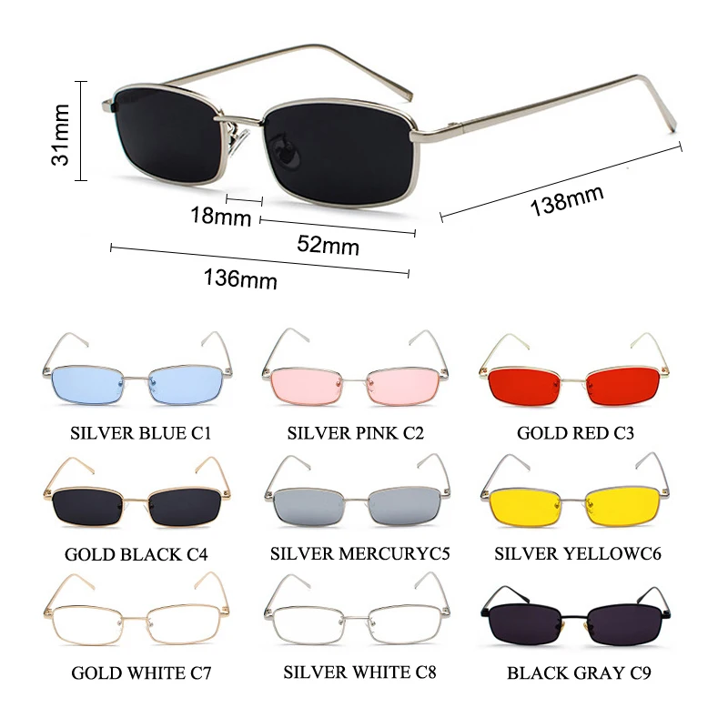 SIMPRECT, маленькие квадратные солнцезащитные очки для женщин, Модные Винтажные Солнцезащитные очки, оттенки для мужчин, фирменный дизайн, Ретро стиль, солнцезащитные очки YJ0842