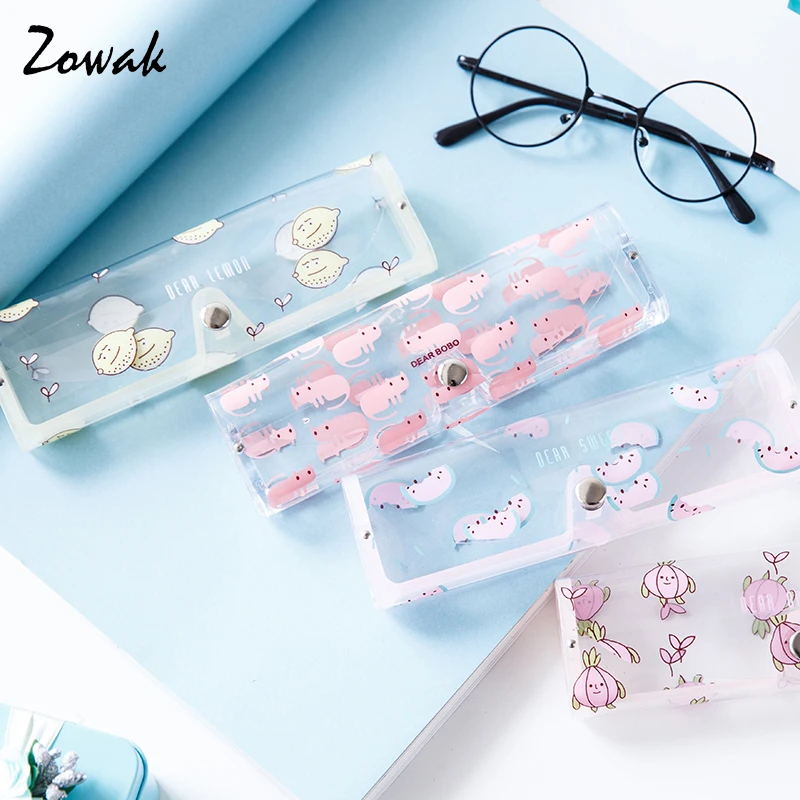 Crow Indian Human Skeleton Totem Glasses Case Eyeglasses Clam Shell Holder Storage Box Crow Indian Human Skeleton Totem Glasses Case Eyeglasses Clam Shell Holder Storage Box
