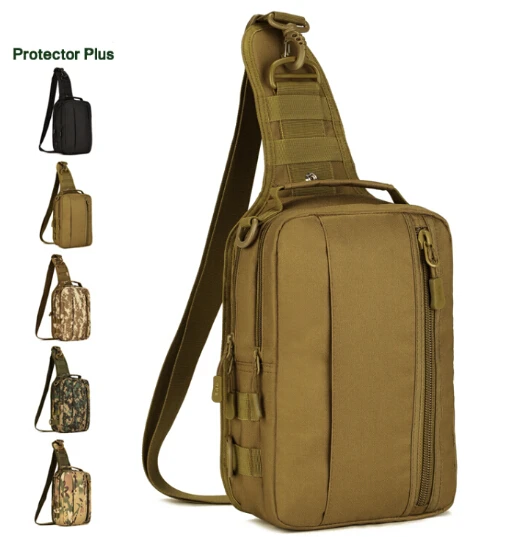 Men Women Tactical Bag Chest Pack Waterproof Military Defense Men Women Tactical Bag Chest Pack Waterproof Military Defense Ultralight Range Outdoor Sports Nylon Single Shoulder Gear In Climbing Bags From