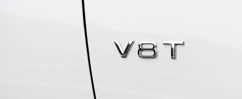 2 шт./лот ABS Sline V6T V8T V10 автомобильный боковой корпус стикер эмблема наклейка для Audi A1 A3 A4 A5 A6 A7 A8 S1 S3 S4 S5 S6 S7 TT S RS