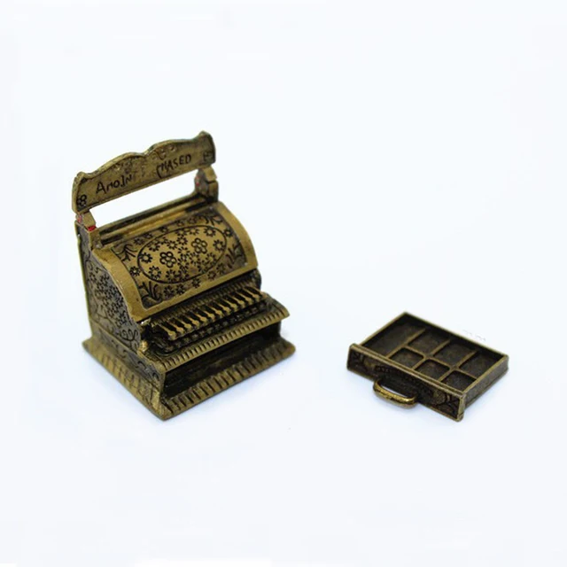 retro cash register toy