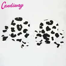 Candiway Mulheres Sexy Dot Seios Adesivos Pasta Invisível Pad Bra Mama Tampa Do Bocal Do Peito Anti Esvaziado Intimates Estilo Verão