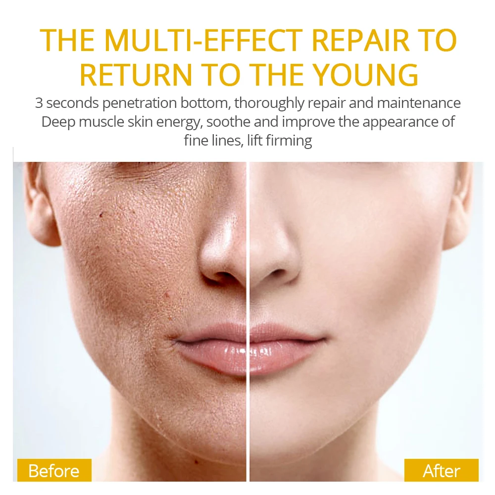 VIBRANT GLAMOUR Snail Repair Serum Face Cream Care Set Snail 100% Plant Extract Hyaluronic Acid Whitening Blemish Mosturizing